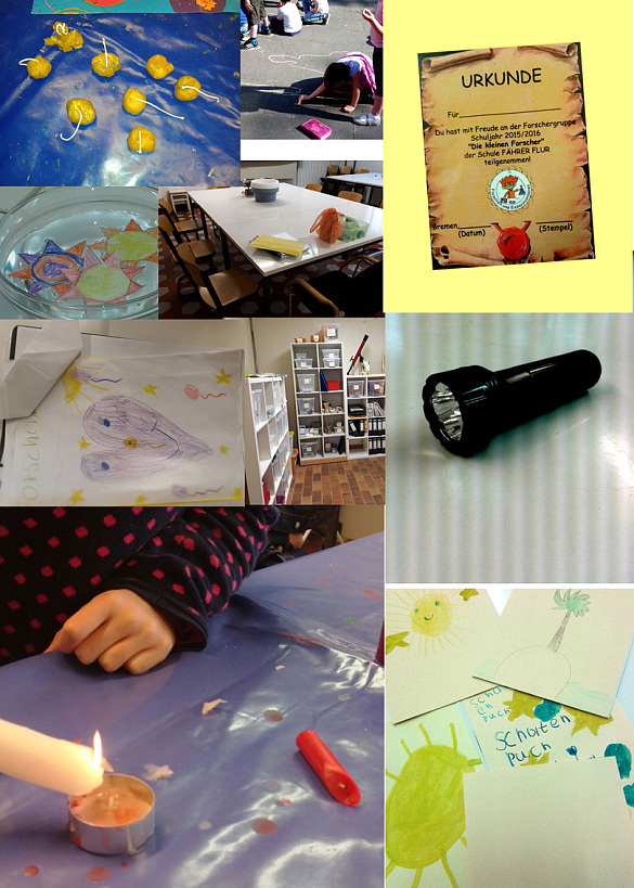 Bilder vom Forscherprojekt